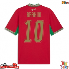 Morocco Brahim Diaz #10 Replica Home Stadium Shirt World Cup 2026 Short Sleeve